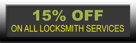 15% off on all locksmith services